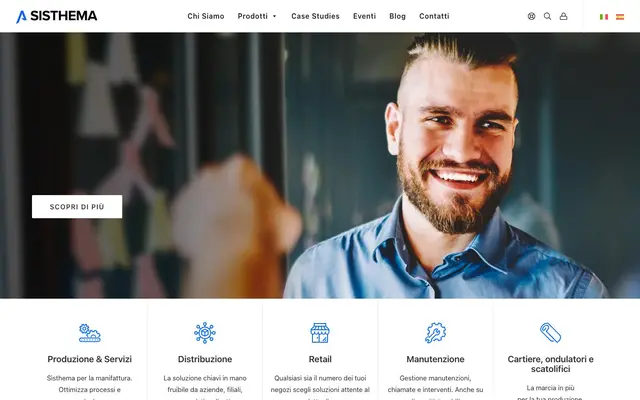 Sirio Informatica e Sistemi website