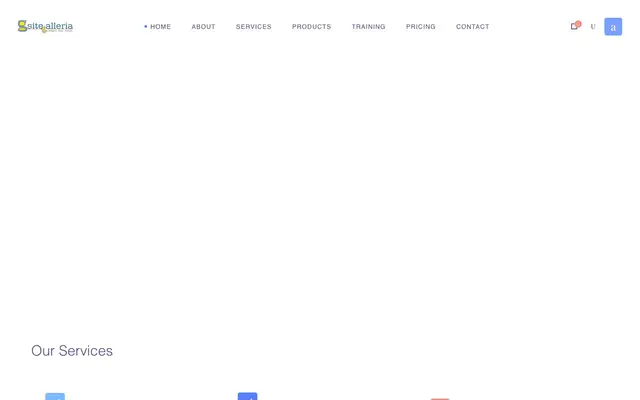 Site Galleria website
