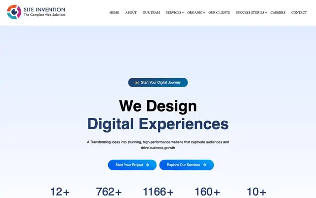 Site Invention website