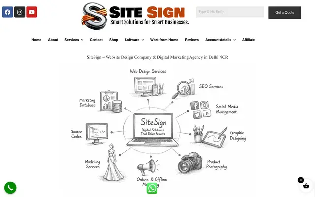 Site Sign website