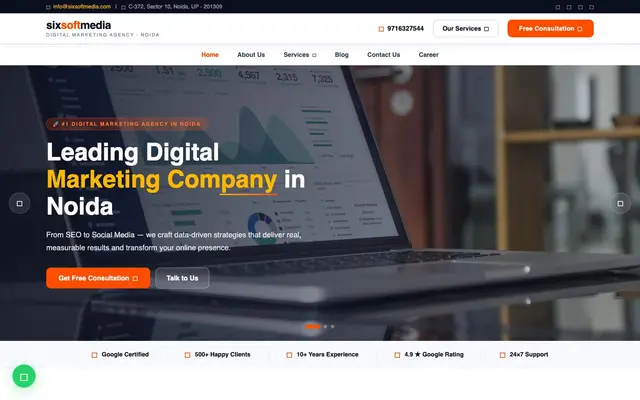 SIXSOFTMEDIA website