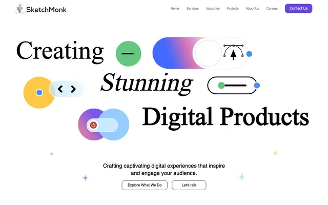 SketchMonk website