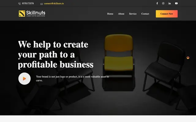 Brand Brewing Agency in Pune | Skillnuts website