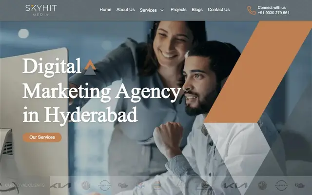 SKYHIT MEDIA website