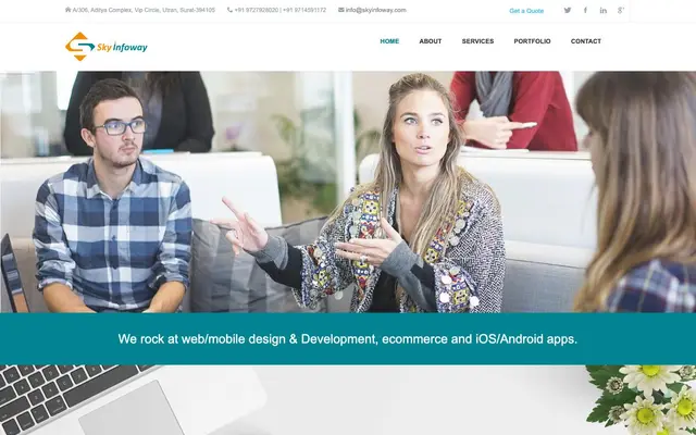 Sky Infoway website