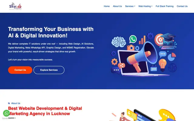 Skylab Engineers website