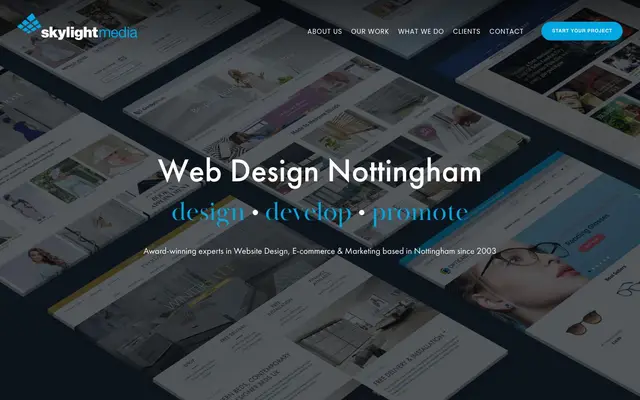 Skylight Media Limited website