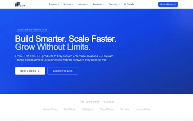 Skyward Techno Solutions Pvt. Ltd. website