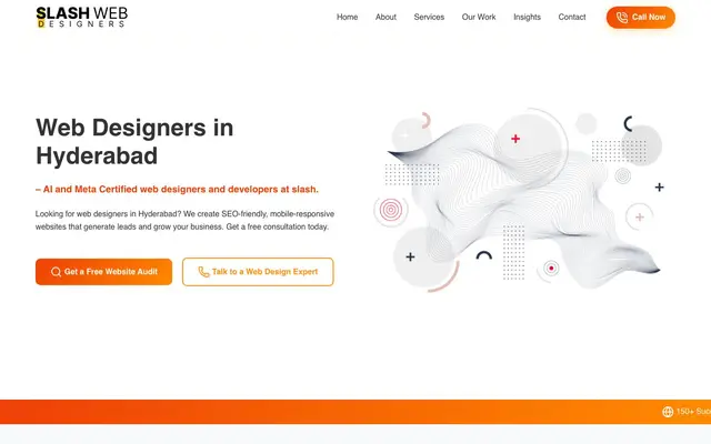 Slash Web Designers website