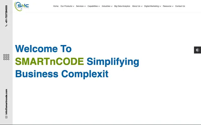 SMARTnCODE Technologies Pvt Ltd website