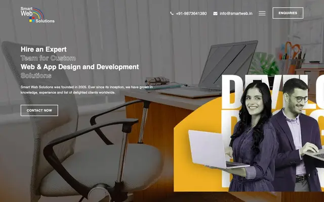 Smart Web Solutions Web Development Company Delhi website