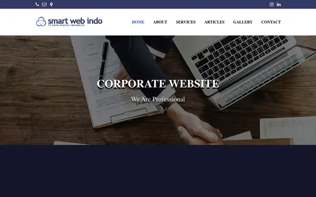 SmartWebIndo.com - Perusahaan Jasa Pembuatan Web Design Profesional Jakarta & Digital Marketing website