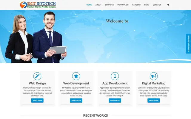 Smit Infotech™ website