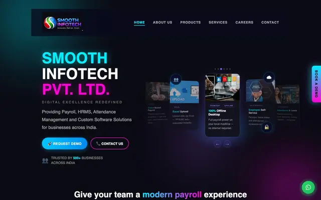 SMOOTH INFOTECH PRIVATE LIMITED website