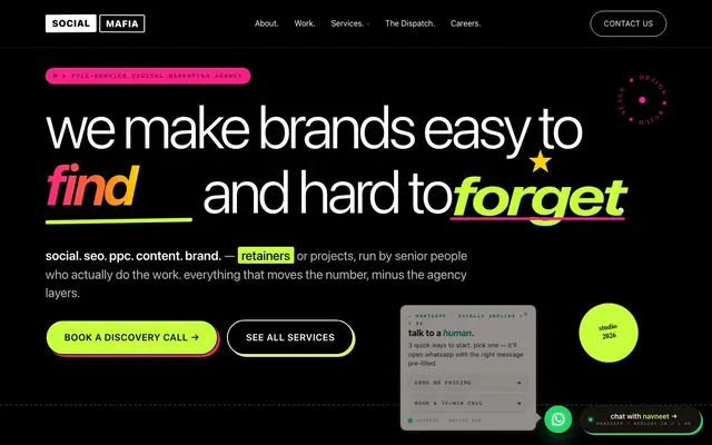 Social Mafia | Social Media Marketing & Content… website