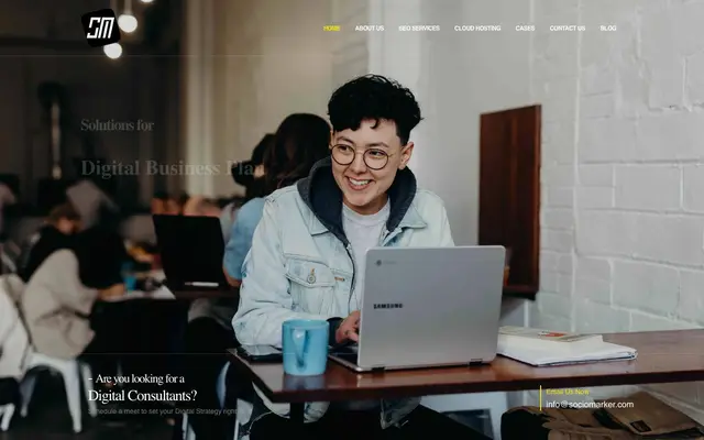 Socio Marker website