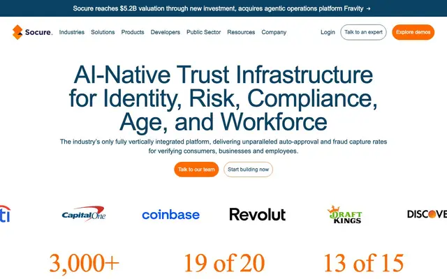 Socure India Private Limited website