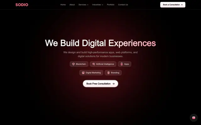 Sodio Technologies Private Limited website