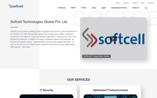 Softcell Technologies Global Private Limited website