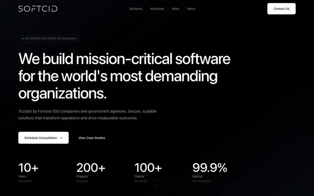 SOFTCID website
