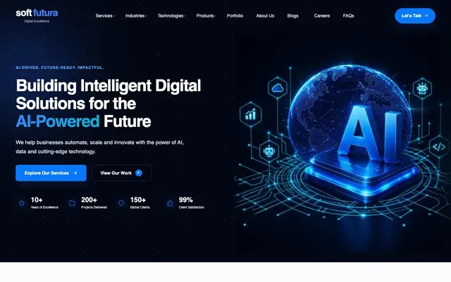 Soft Futura website