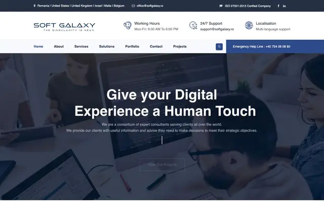 Soft Galaxy International website