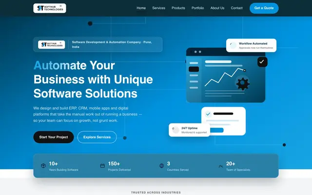 Softhub Technologies- Web App Development|Software Development|Project Management Software|ERP,CRM website