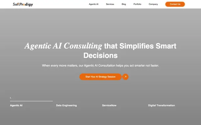 SoftProdigy System Solutions website