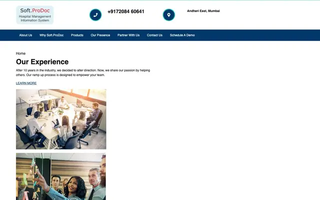 Soft.Com India Pvt Ltd website