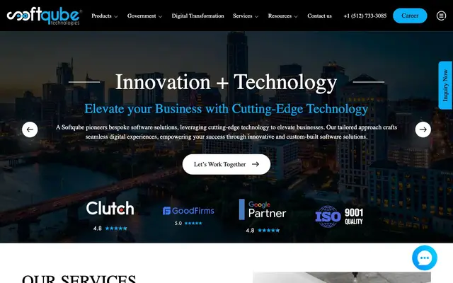 Softqube Technologies Private Limited website