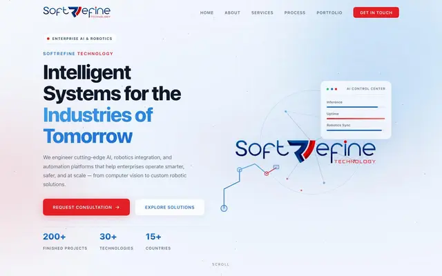 Softrefine Technology Pvt Ltd. website