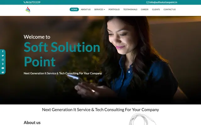Soft solution point website