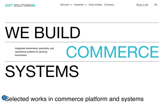 SOFT SOLUTIONS4U website