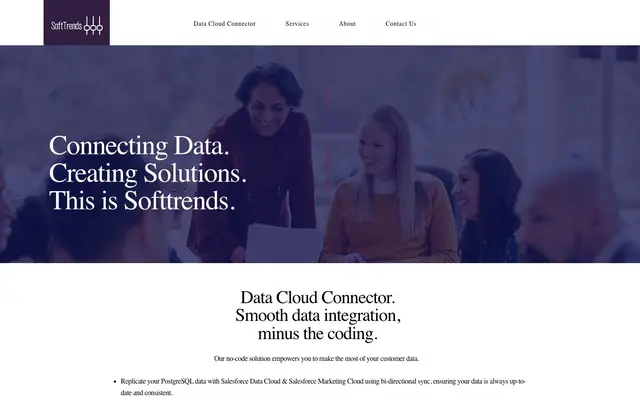 Sofftrends Software Pvt. Ltd. website