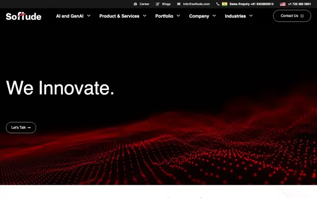 Softude Infotech Pvt. Ltd. website