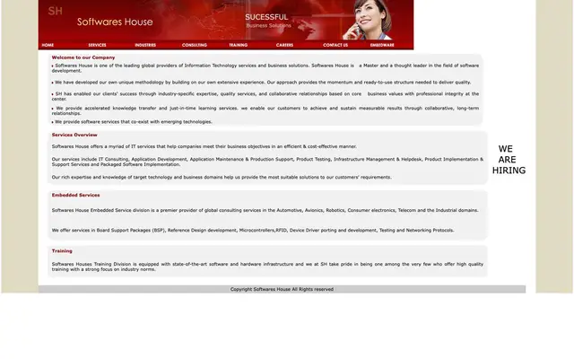 Softwares House website