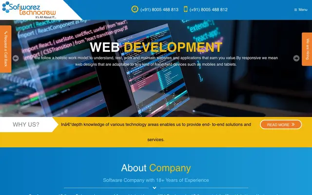 Softwarez Technocrew website