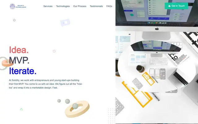 Solidity Technologies website