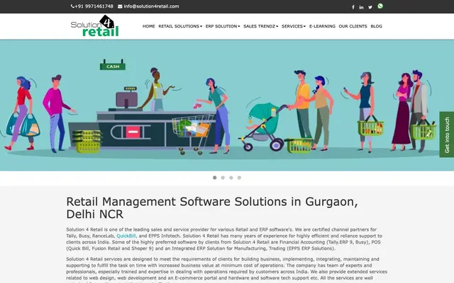 Solution 4 Retail website