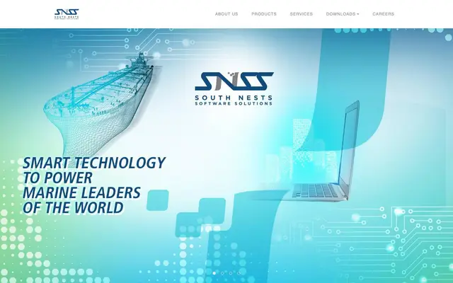 South Nests Software Solutions Pvt Ltd website