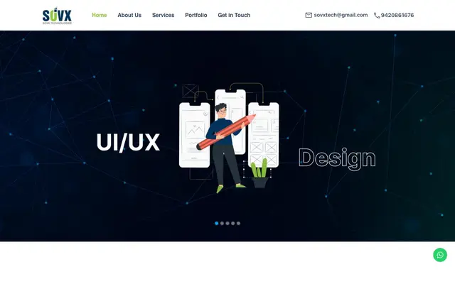 Sovx Technologies website