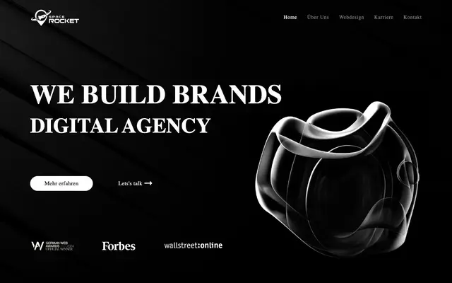 Space Rocket - Webdesign Agentur Berlin website