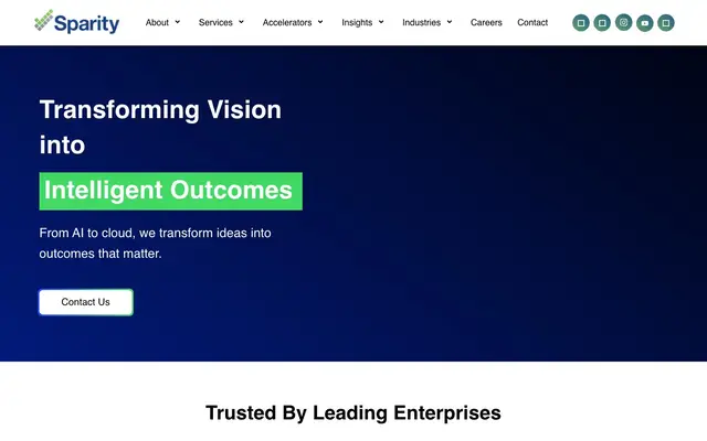 Sparity website