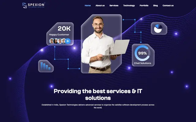 Spexion Technologies website