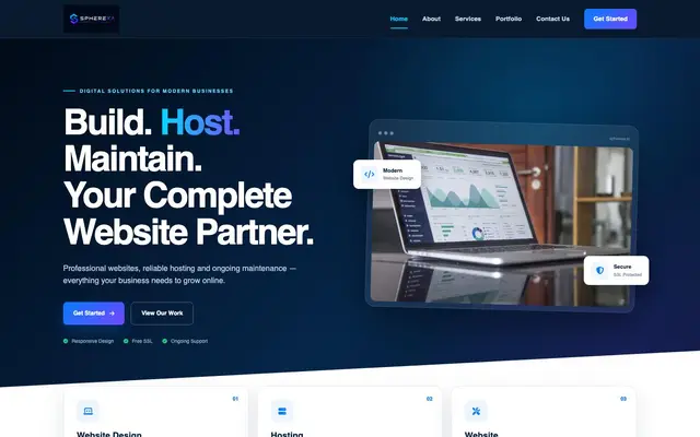 Spherexa technology website