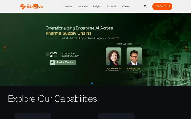 Straive website