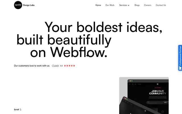 Spoke Design Labs, Bengaluru Office website