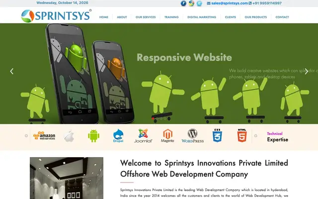 Sprintsys website