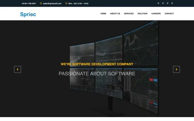 Sprioc Software Technology Private Limited website