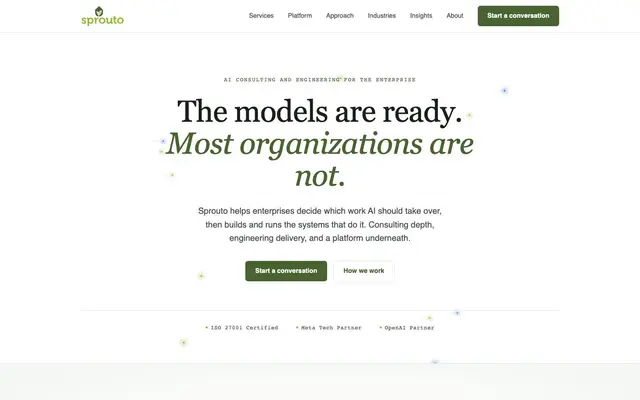 Sprouto InfoSolutions Pvt. Ltd website